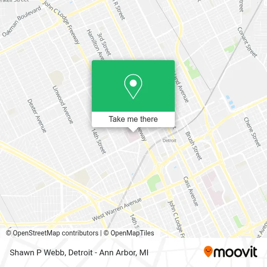 Shawn P Webb map