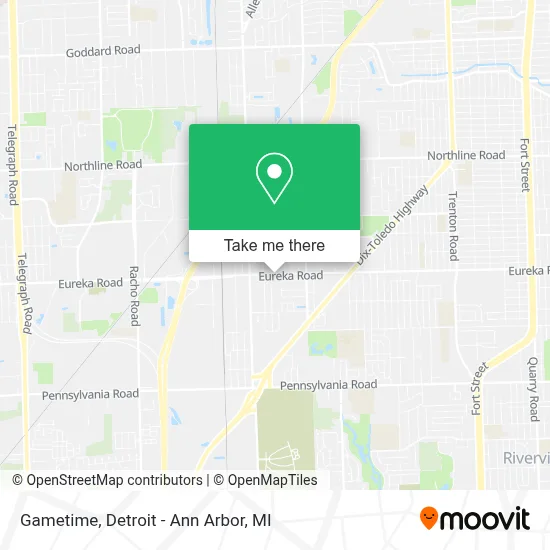 Gametime map