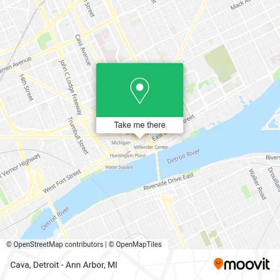 Cava map