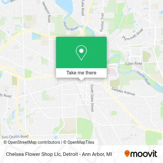 Chelsea Flower Shop Llc map