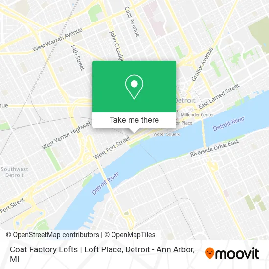 Coat Factory Lofts | Loft Place map
