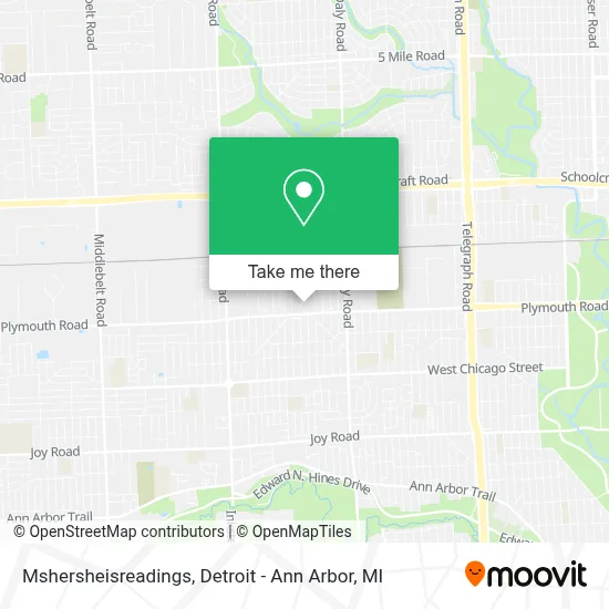 Mshersheisreadings map