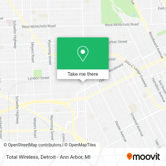 Total Wireless map