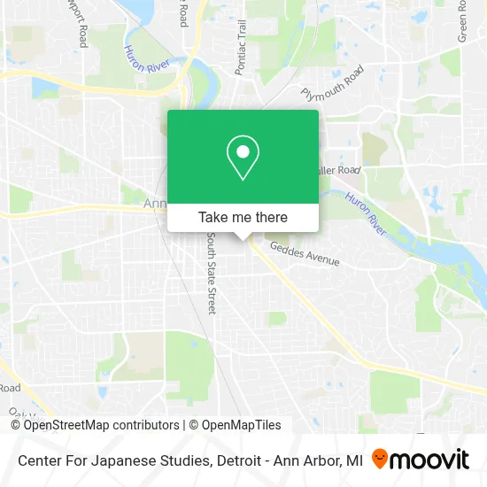 Center For Japanese Studies map