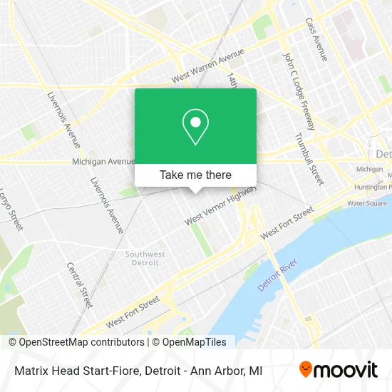 Matrix Head Start-Fiore map