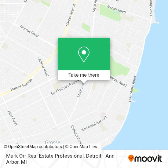 Mark Orr Real Estate Professional map