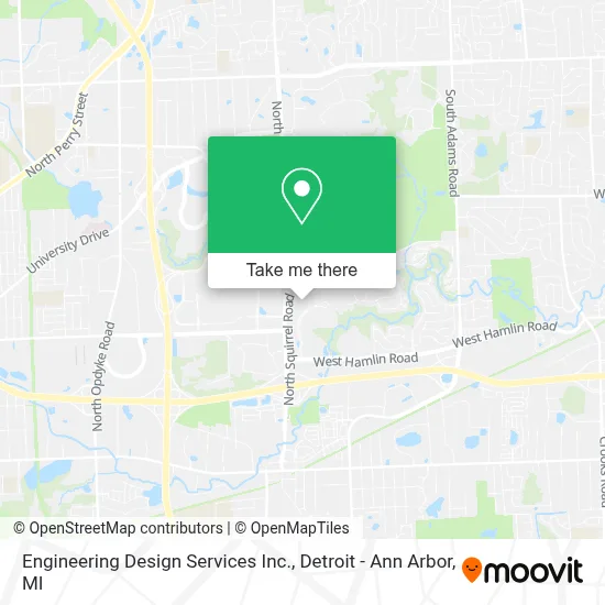 Engineering Design Services Inc. map