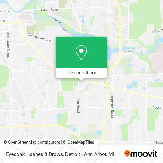 Eyeconic Lashes & Brows map