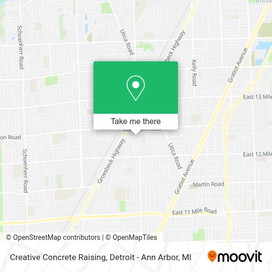 Creative Concrete Raising map