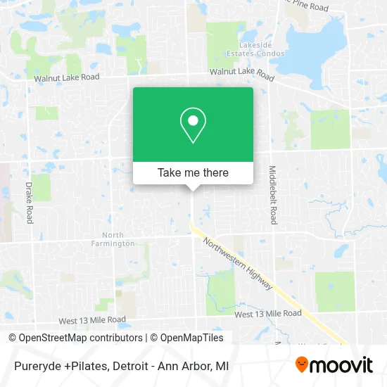 Pureryde +Pilates map
