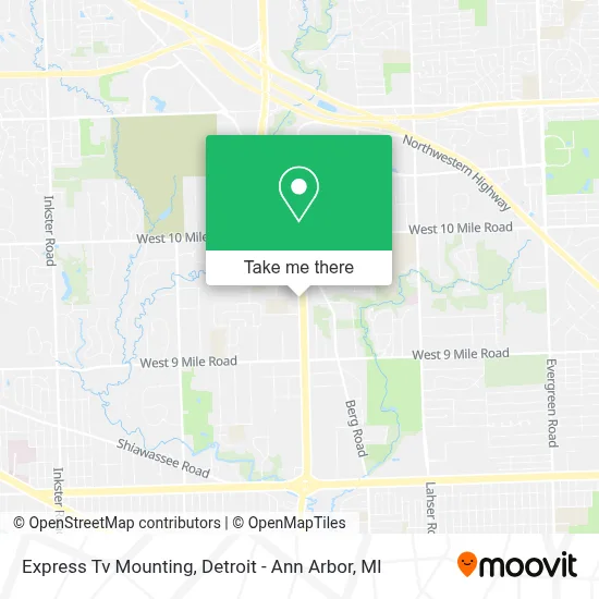 Express Tv Mounting map