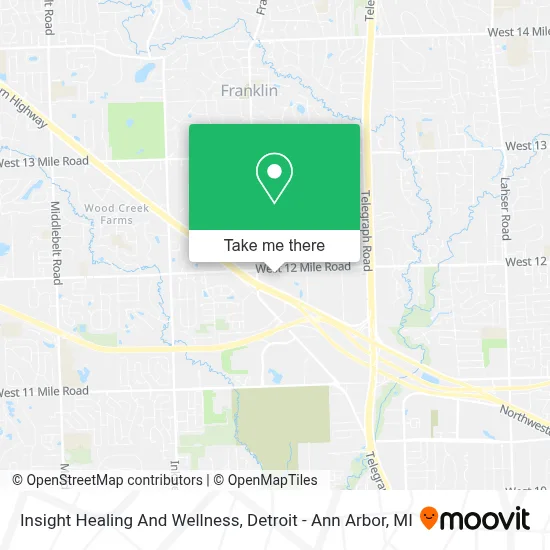 Insight Healing And Wellness map