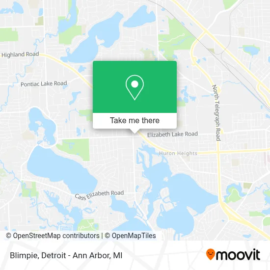 Blimpie map