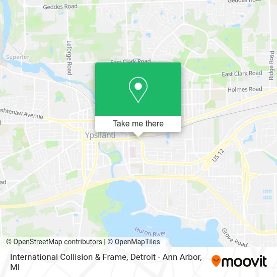 International Collision & Frame map