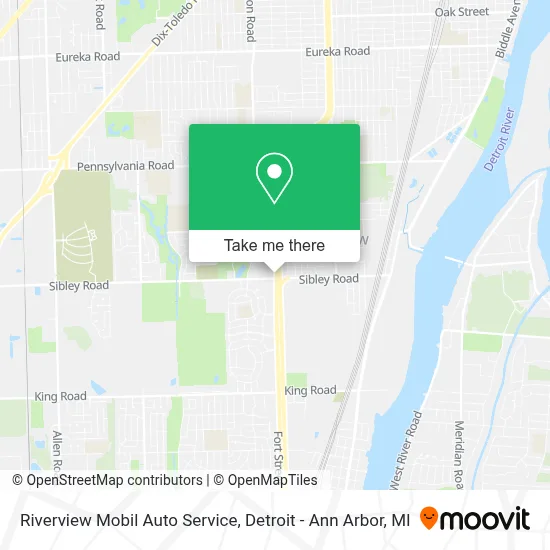 Riverview Mobil Auto Service map