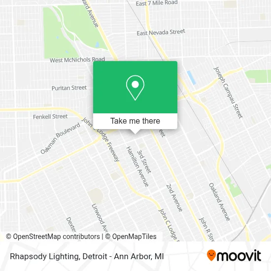 Rhapsody Lighting map