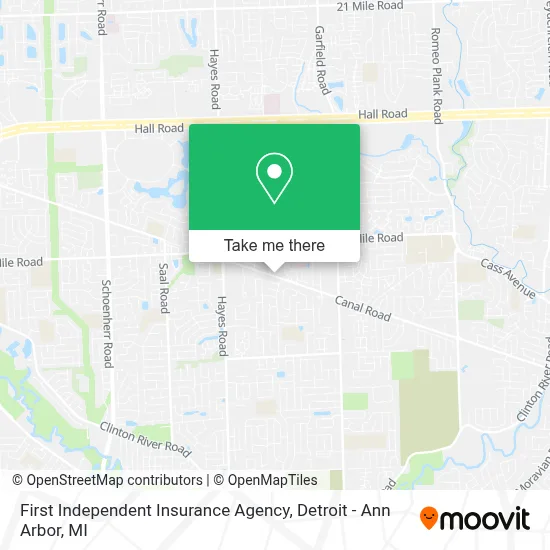 First Independent Insurance Agency map
