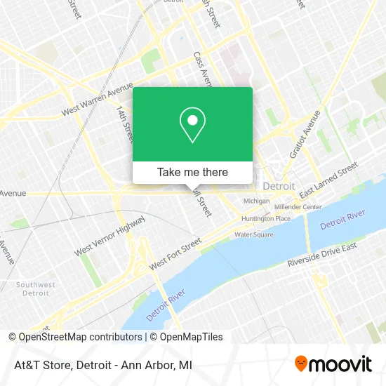 At&T Store map