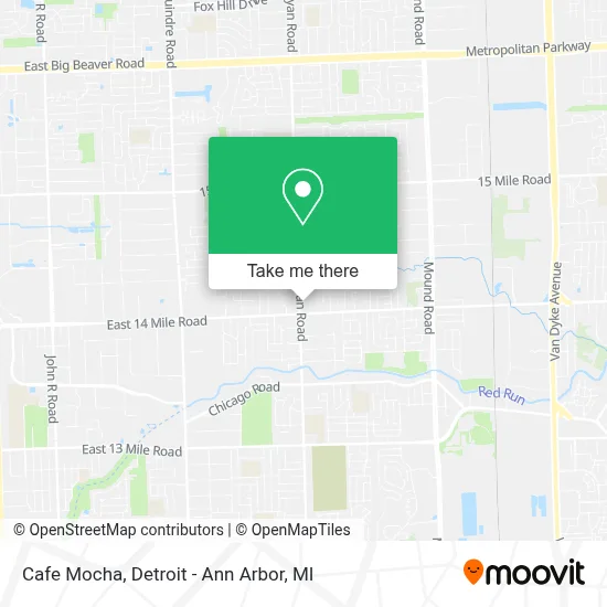 Cafe Mocha map