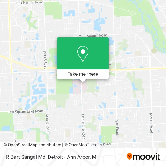 R Bart Sangal Md map