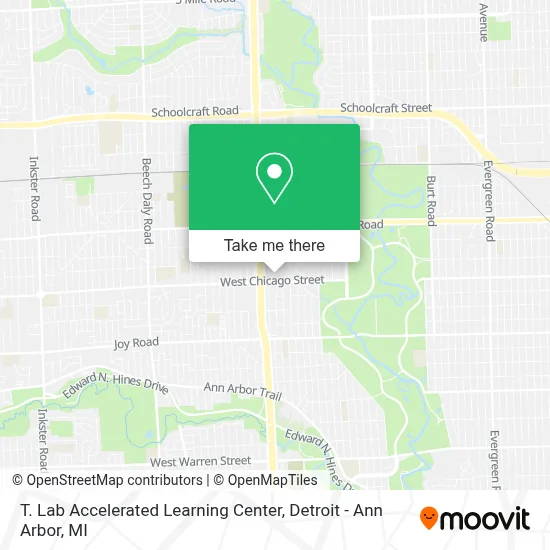 T. Lab Accelerated Learning Center map