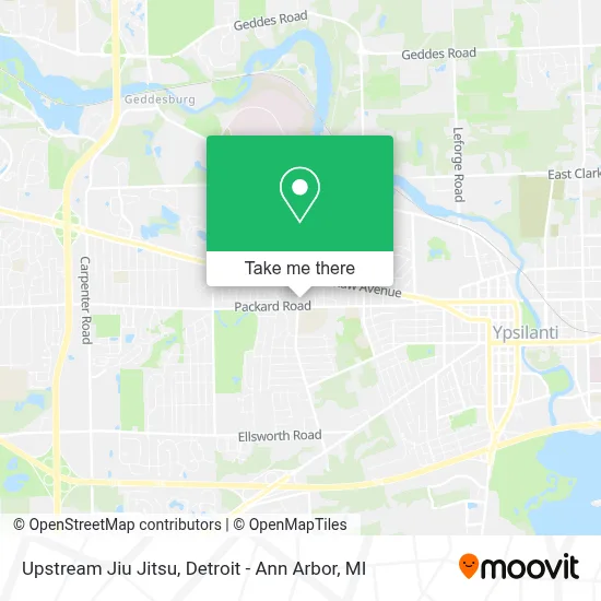 Upstream Jiu Jitsu map