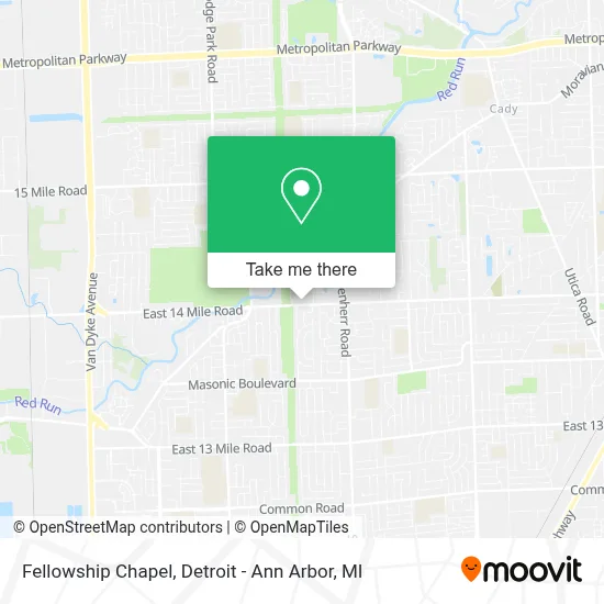 Fellowship Chapel map