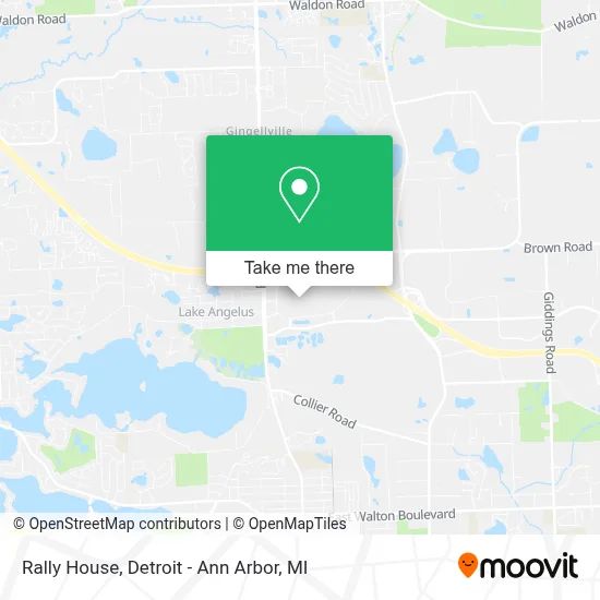 Rally House map