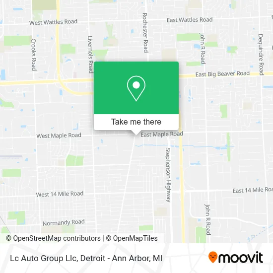 Lc Auto Group Llc map