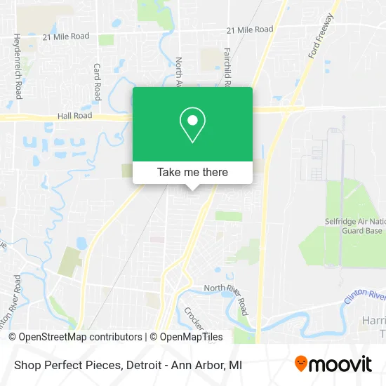 Shop Perfect Pieces map