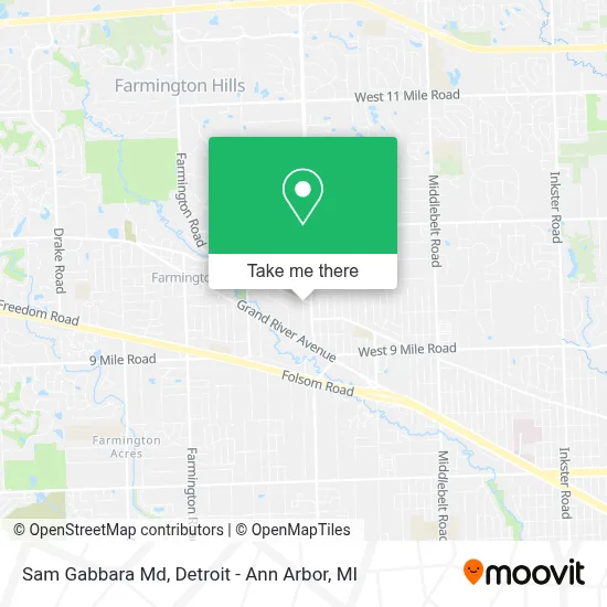 Sam Gabbara Md map