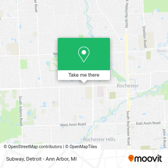 Subway map