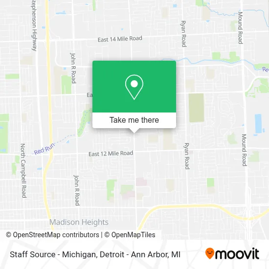 Staff Source - Michigan map