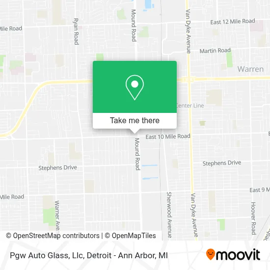 Pgw Auto Glass, Llc map