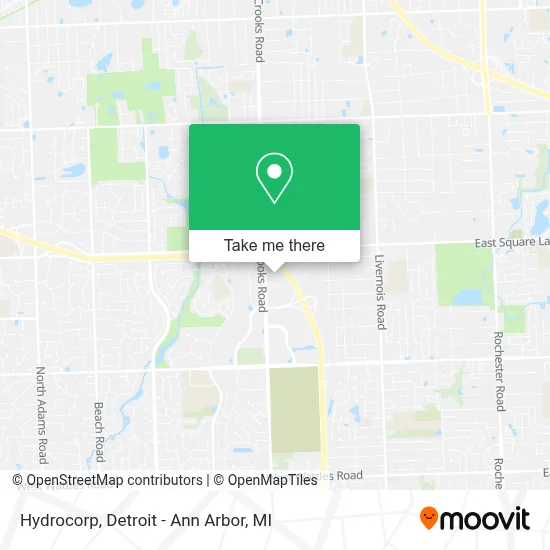 Hydrocorp map