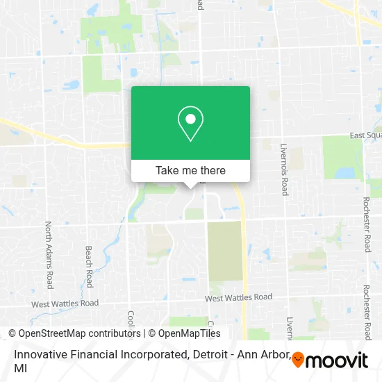 Innovative Financial Incorporated map