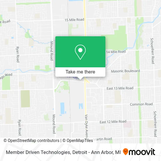 Member Driven Technologies map