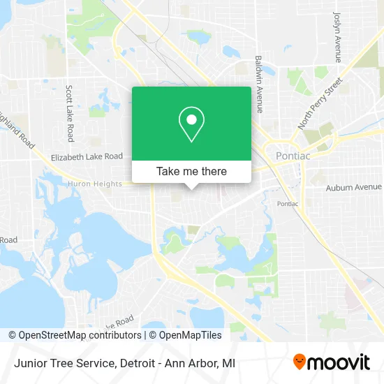 Junior Tree Service map