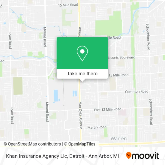 Khan Insurance Agency Llc map