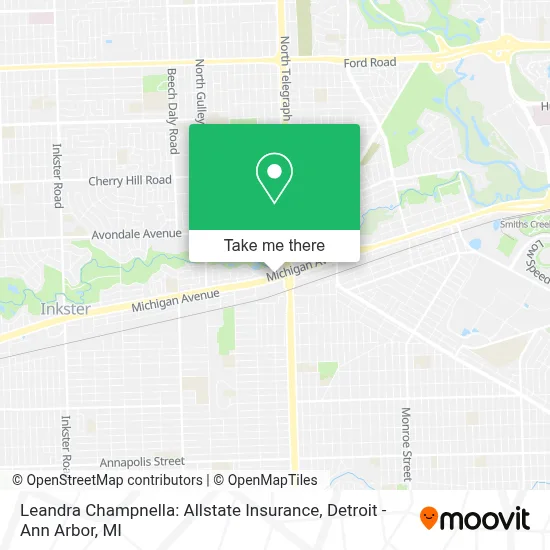 Leandra Champnella: Allstate Insurance map