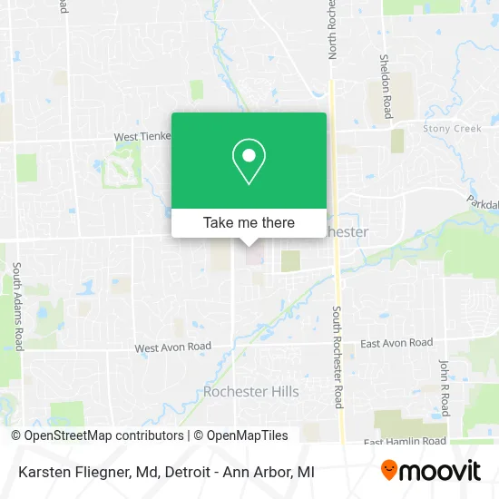 Karsten Fliegner, Md map