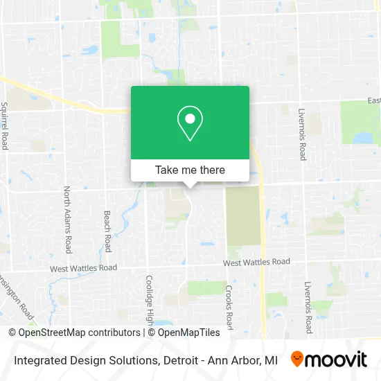 Integrated Design Solutions map