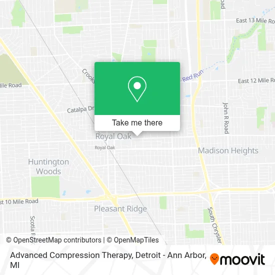 Advanced Compression Therapy map