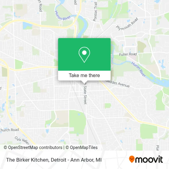 The Birker Kitchen map