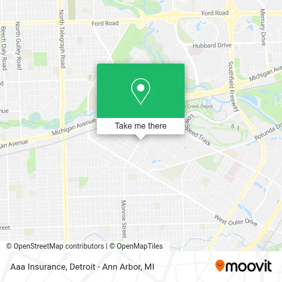 Aaa Insurance map