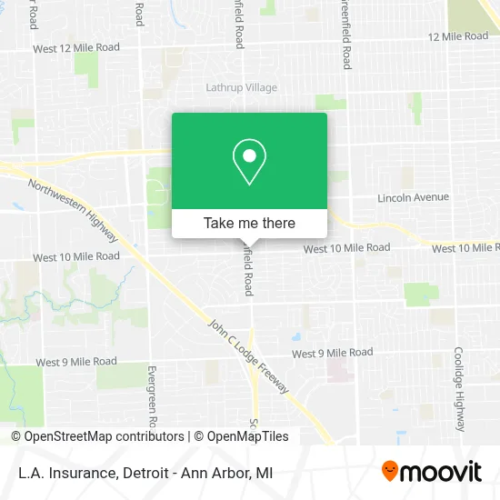 L.A. Insurance map