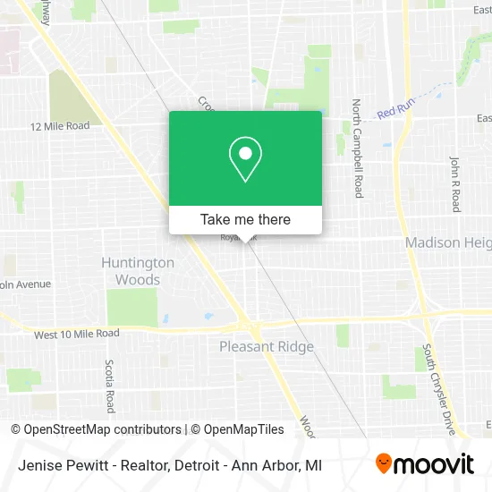 Jenise Pewitt - Realtor map