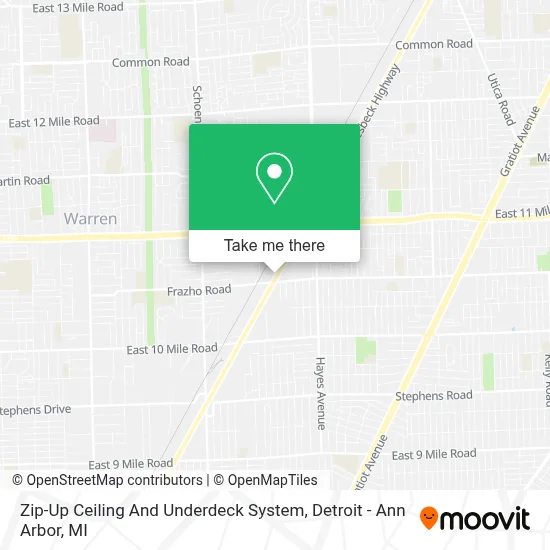 Zip-Up Ceiling And Underdeck System map