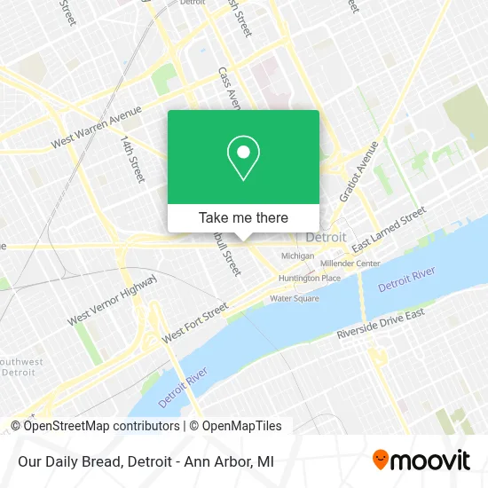 Our Daily Bread map