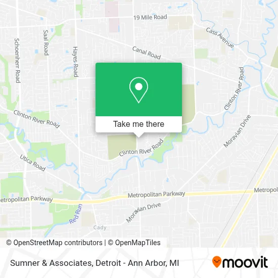 Sumner & Associates map